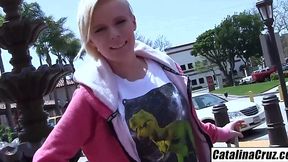 College Slut Elaina Raye Bangs for Cash, Making a Fucking Living