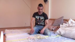 Big-Ass Dude Fucks for Cash - Debt Dandy Desperately Bucks Down