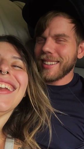 Hairy Pussy Anal Riding on the Amtrak! Rough Risky Fuck - Chloe Kreams, Steve Rickz