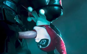 Harley Quinn Sucks and Fucks Batman After Profitable Villainy - Passionate 3D Animation