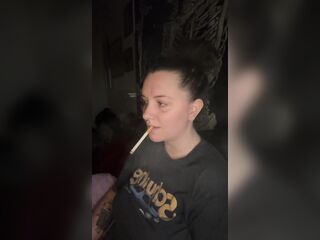 Couch time smoke sesh- full vid going on OF