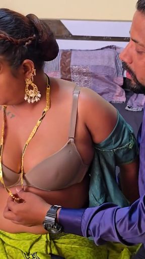 Powerful moment from "Husband fucked Indian Bhabhi, then garbage collector saw it"