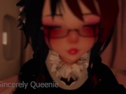 Lewd Feminizing ASMR Roleplay - VRChat - Ear Brushing Ear Tapping - Kisses - Ear Licks