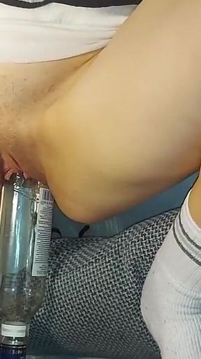 Rupture by a Huge Bottle