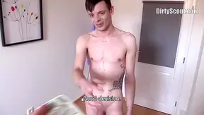 Skinny Leggy Twink Gets Pounded Raw – Hot Bareback Ride – DirtyScout 18+