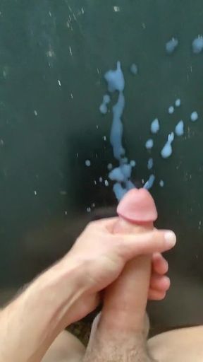 Hung cock tons of cum