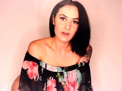 Brunette babe chelsea french solo masturbation