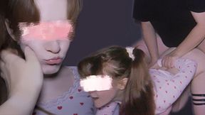 This Video Was Deleted! Stepsister Roughly Fucked With Face Slaps
