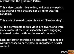Jarods condom-free Soiree - Part 1