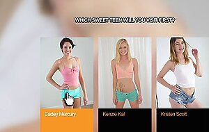 In Bed with Cute Teens 3