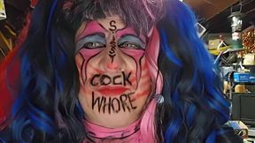 Sissy Cock Whore Loves sucking Black Cock in Public