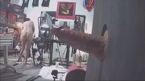 Glory Hole - Using Her Perfect Pink Puissy to Milk &amp; Pleasure Cock at the Gloryhole 8 POV&#039;s