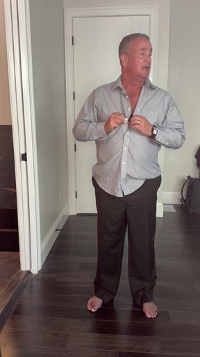 Stepdaddy Comes Home in a Suit