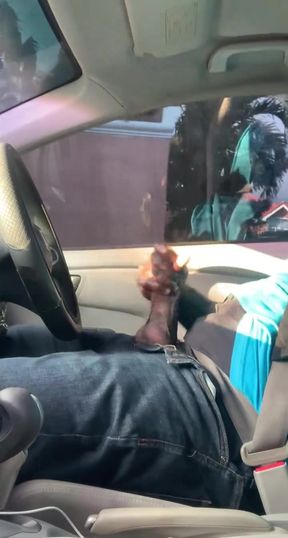 Outdoor Car Jerk off