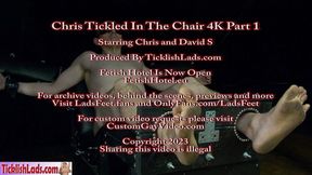 Chris Tickled In The Chair 4K Part 1