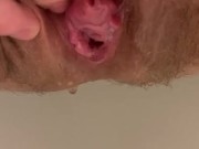 Ben Wa Balls coming out while I pee in a public toilet