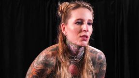Tattooed Slut Gets Fucked Properly and Makes a Masturbation Show