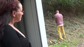 Fucking outside is always more exciting