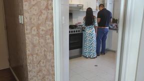 Cheating MILF Wife Takes Big Cock Next to Husband