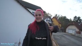 Curvy Tattooed Babe with Massive Tits Fucked in a Basement