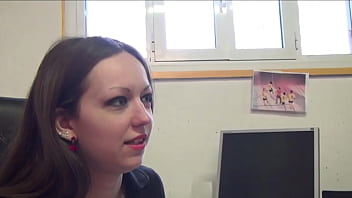 HR Director Gets Fucked on Her Desk !