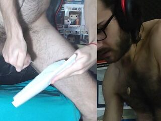 Large load from a homo Argentine man. Homemade amateur, unshaved.