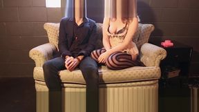 Submissive Sweetheart Caged and Whipped by her Master