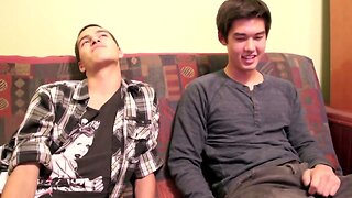 Hot Sperm Eating Boys with big fountain