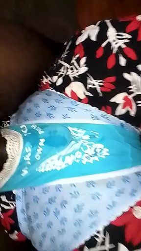 They Hit the Panties of the Stepsister Next Door and Put Things on Them