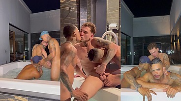 Primeira vez sendo marmita de casal. - Completo