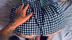 Not Even a Long Dress Can Hide That Big Ass