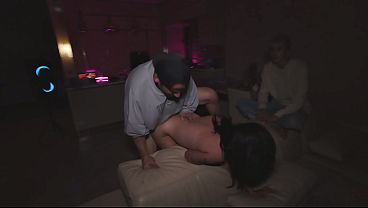 Hot Busty Girl Cheating On Home Students Party And Get Massive Creampie