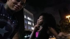 transei com a gostosa na rua mesmo, perigo gostoso! (bruna black)