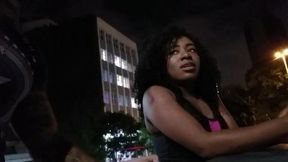 transei com a gostosa na rua mesmo, perigo gostoso! (bruna black)
