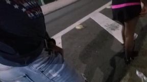 transei com a gostosa na rua mesmo, perigo gostoso! (bruna black)