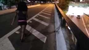 transei com a gostosa na rua mesmo, perigo gostoso! (bruna black)