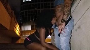 transei com a gostosa na rua mesmo, perigo gostoso! (bruna black)