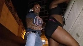 transei com a gostosa na rua mesmo, perigo gostoso! (bruna black)