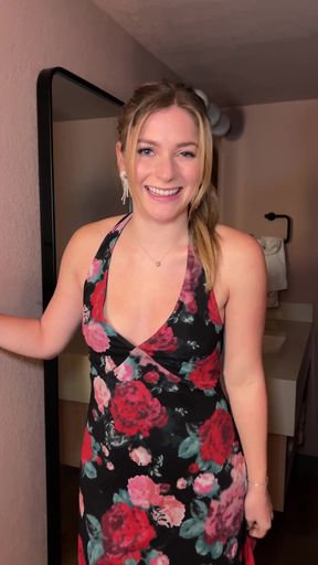 Blondie gave him a blowjob for New Year POV