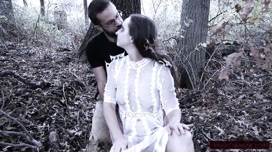 Halloween Scene: He Finds Ghost In Woods, Gives Her New Life With Squirt and Facefucking