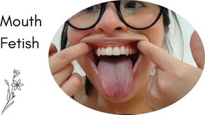 My big mouth and lollipop