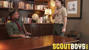 ScoutBoys - Cherry scout very first time fingerblasted hand-job from Felix Kamp