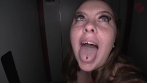 vip-5 unknown bbw girl cum swallowing