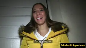 Pickedup euro amateur doggystyled and spunked