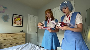 Cosplay Threesome W/ Emma Magnolia