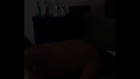 Wife pegs husband hard with strap on