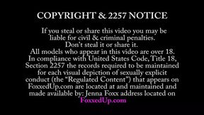 Jenna Foxx Lesbian Pussy Eating Interracial Threesome!