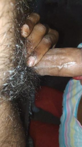 First deep COCK SUCKING then she Make me CUM BY doing blowjob