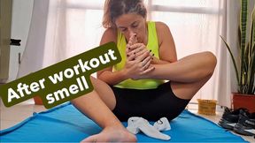 Post-gym scent: I can’t stop smelling myself