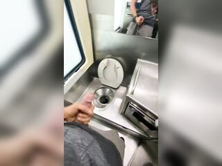 DILF Native Ecstasy Riding Greyhound And Busting A Nut In Public! Cum See My Load ????????????